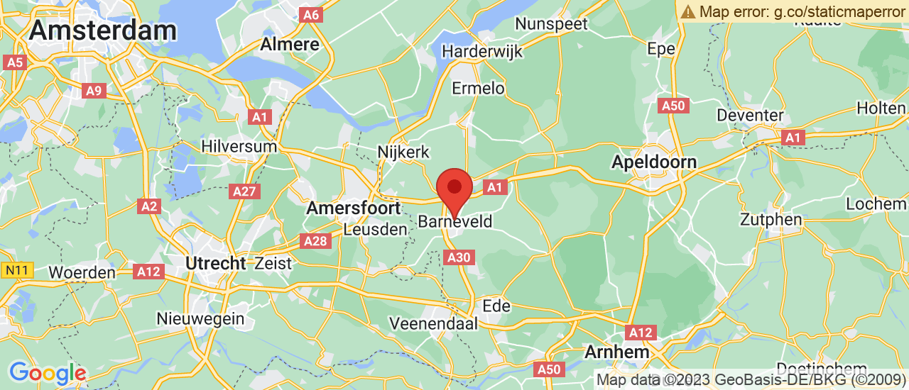 Google maps locatie van Aeen Exclusieve Automobielen