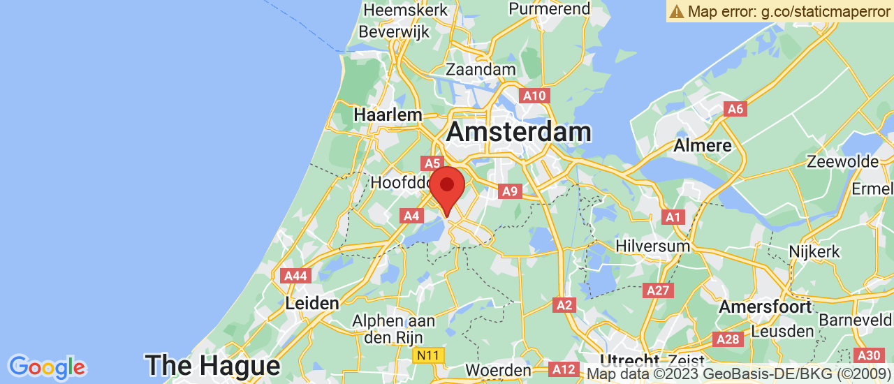 Google maps locatie van Autobedrijf J.C. Baarse