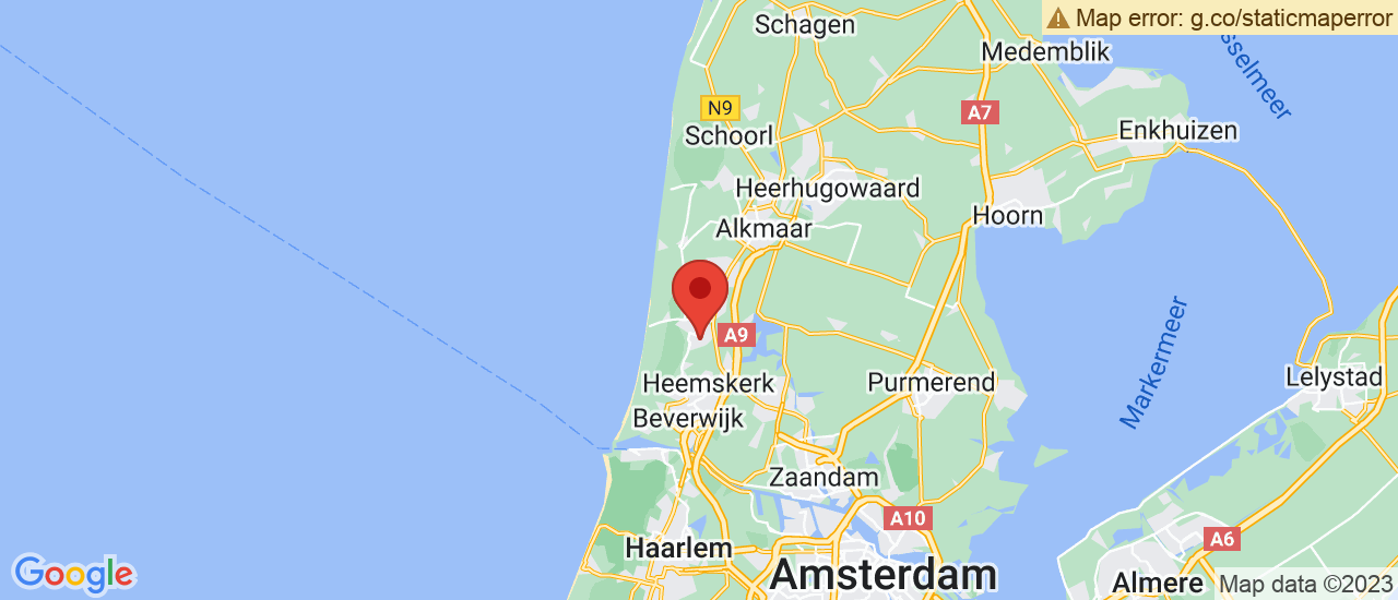 Google maps locatie van Favoriet Occasions