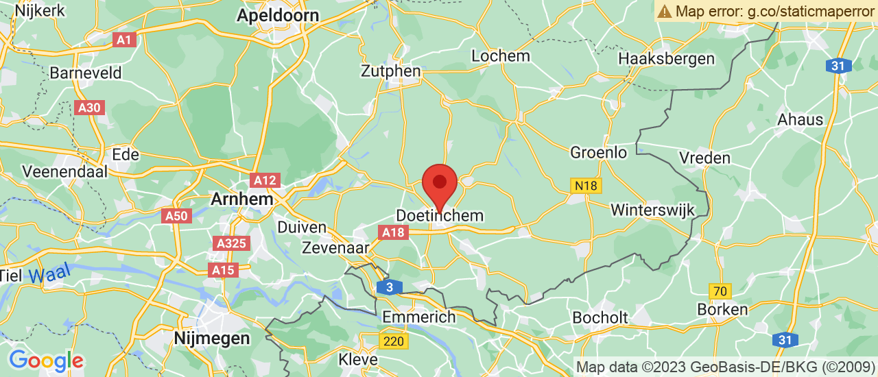 Google maps locatie van Autobedrijf Koppen