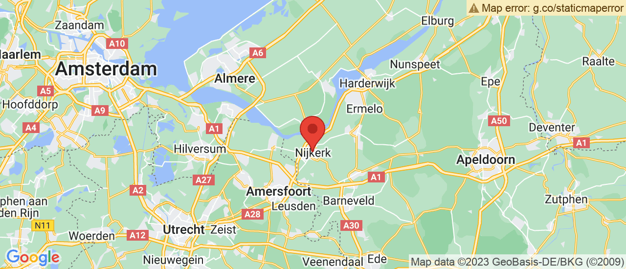 Google maps locatie van Autobedrijf Heining