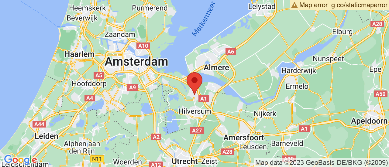 Google maps locatie van J & B Auto's B.V.