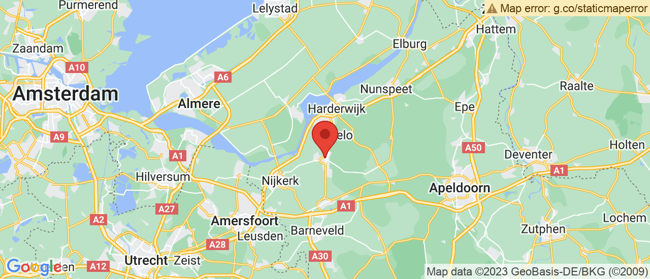 Google maps locatie van Ultra Lite