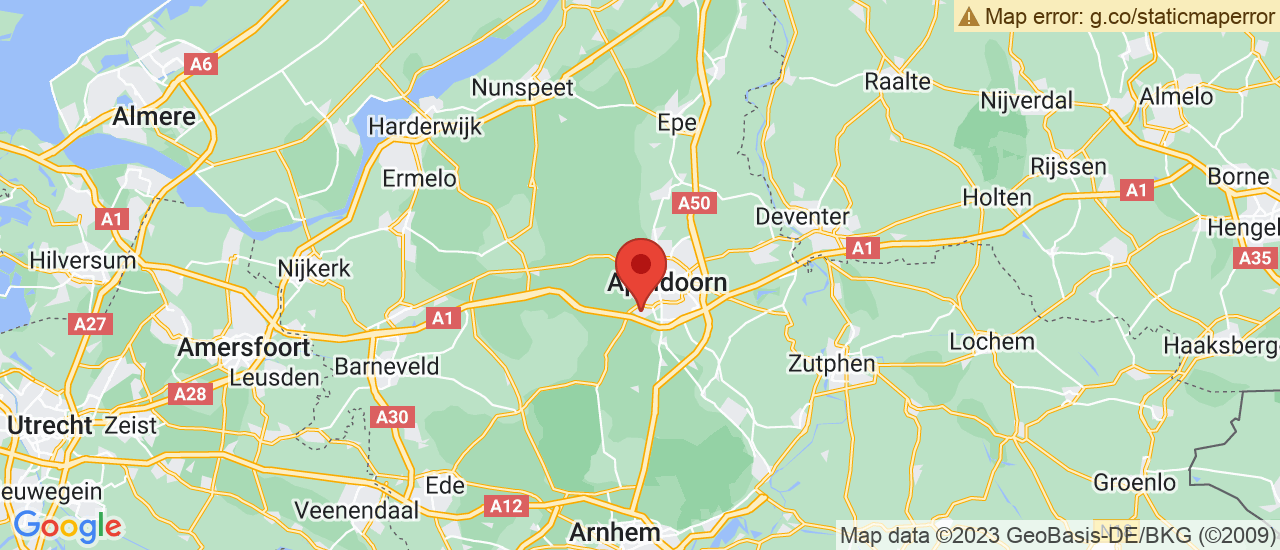 Google maps locatie van Theunissen Automobielen B.v