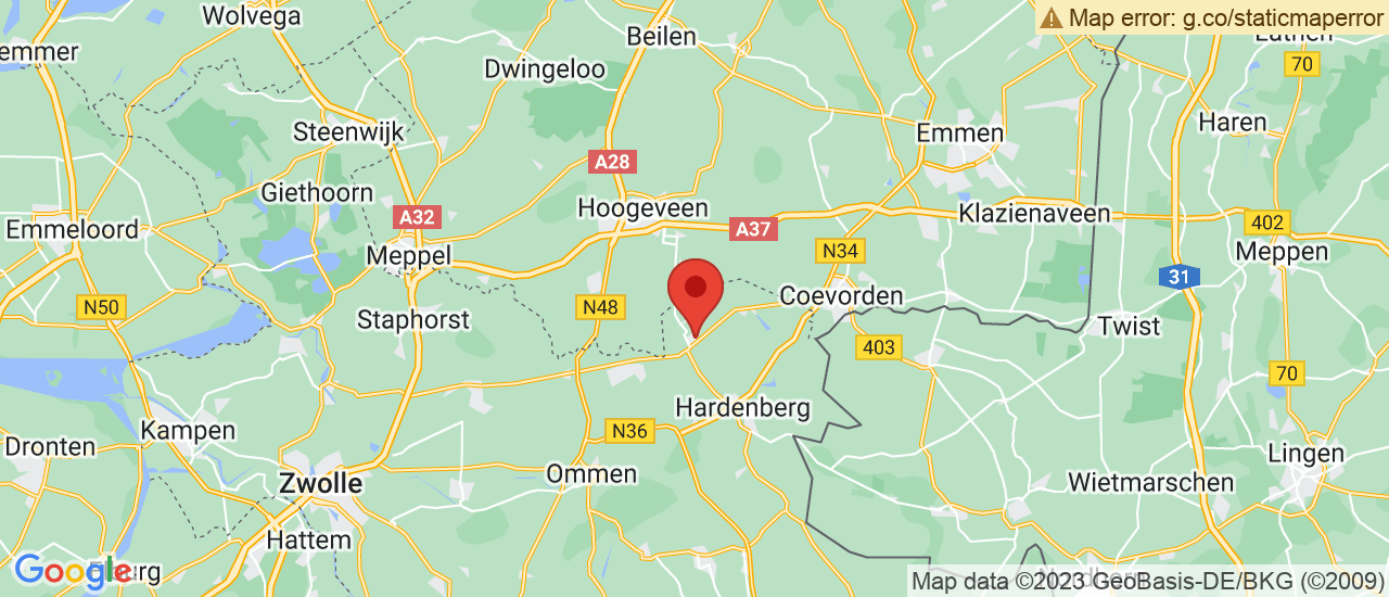 Google maps locatie van Anbergen Motoren