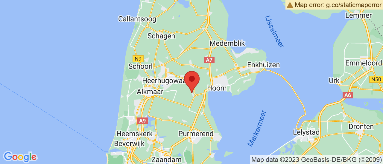 Google maps locatie van Autobedrijf van Straalen