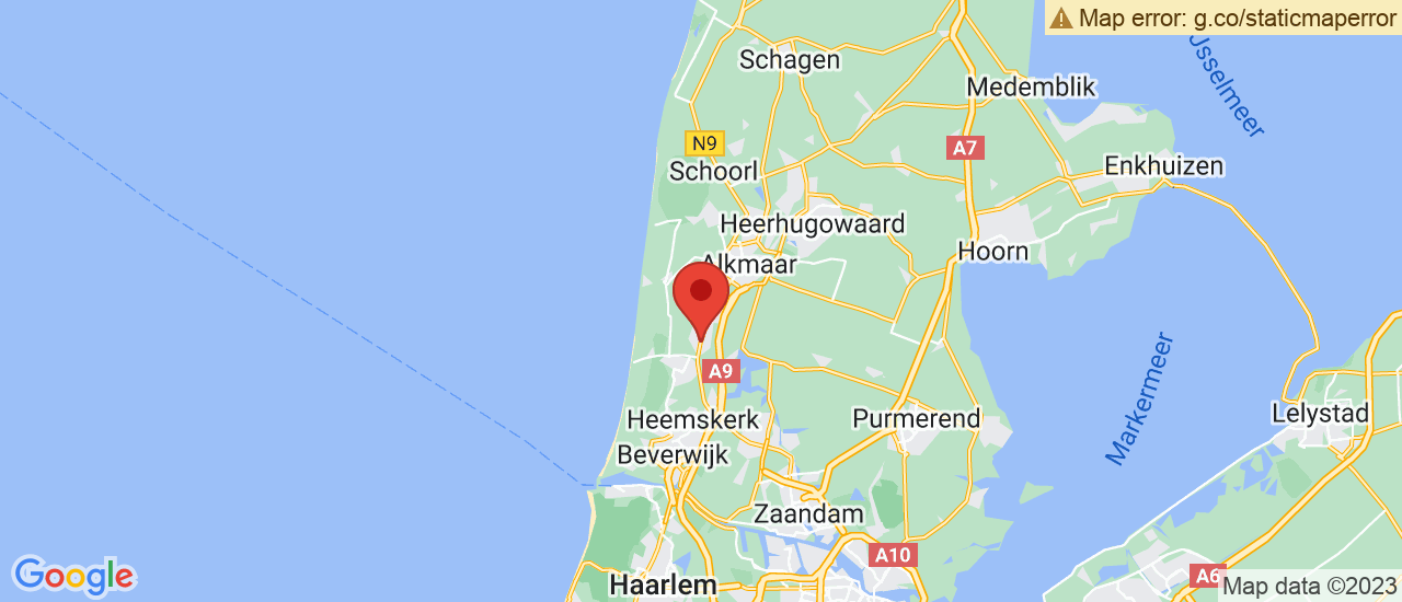 Google maps locatie van Handelsonderneming Deto