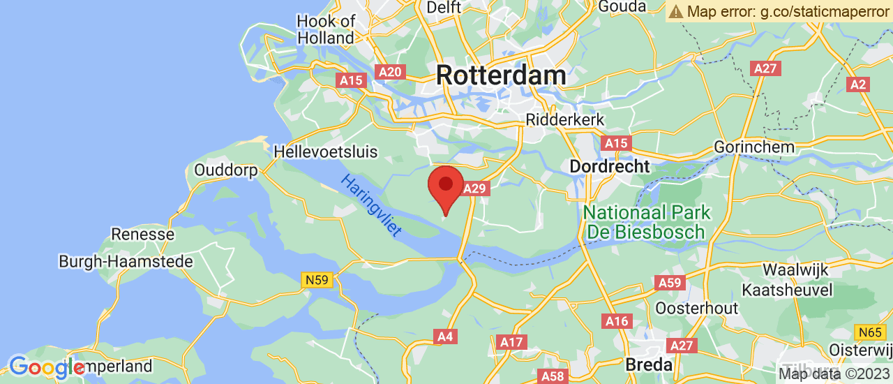 Google maps locatie van Auto Molendijk