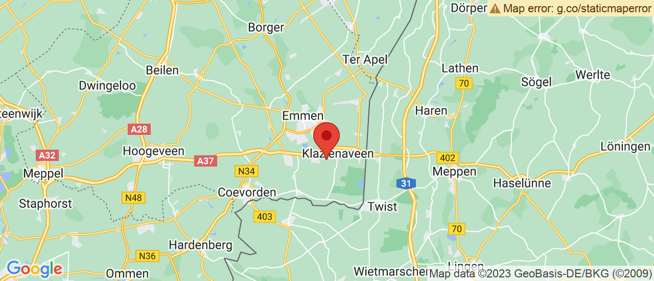 Google maps locatie van Luik Emmen
