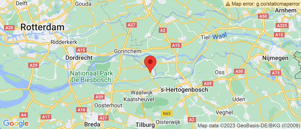 Google maps locatie van Van Esch Mercedes