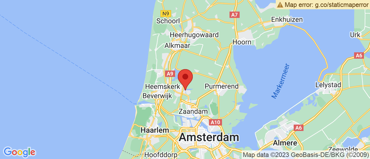 Google maps locatie van Garage Henny Veenings