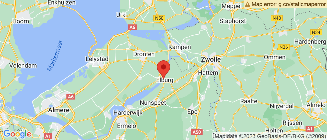 Google maps locatie van Janse-Plat Automotive