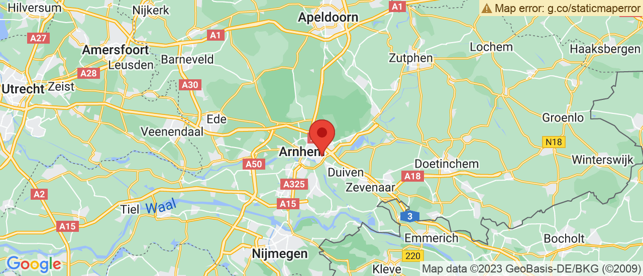Google maps locatie van Wicke Auto's
