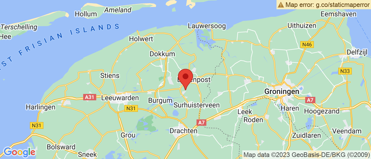 Google maps locatie van Auto Livo