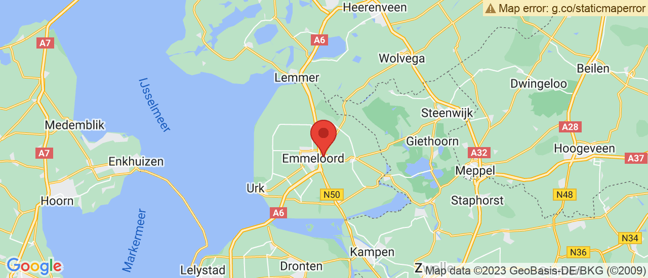 Google maps locatie van Vriend Automotive