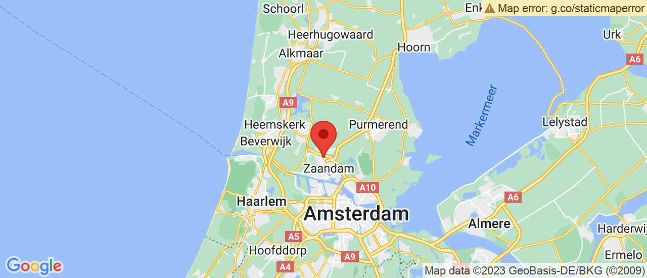 Google maps locatie van Ster Autobedrijf