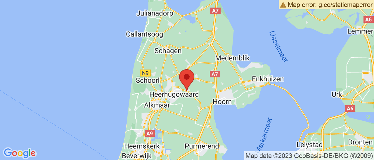 Google maps locatie van Boekel & Bakker Automotive