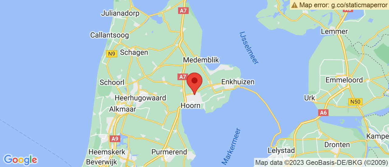 Google maps locatie van Vakgarage Stroet