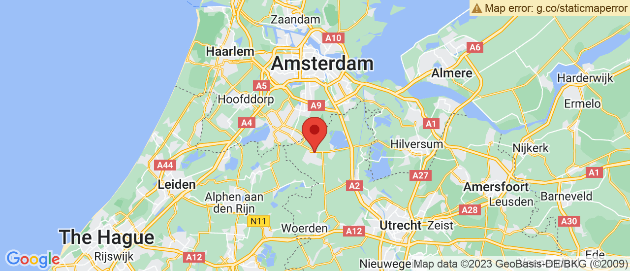 Google maps locatie van Janssen Van Kouwen Premium Huizen