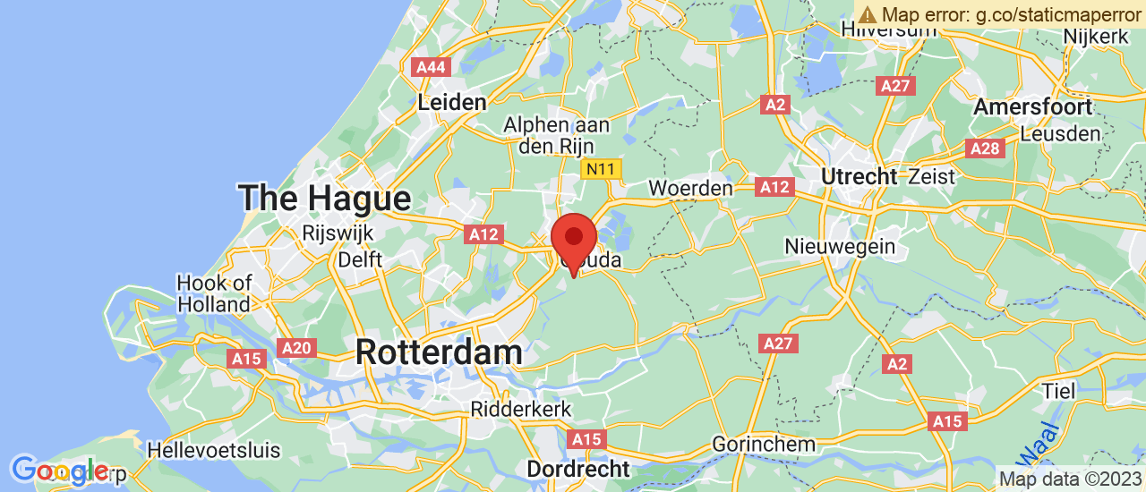 Google maps locatie van Hoex & Baas Automotive