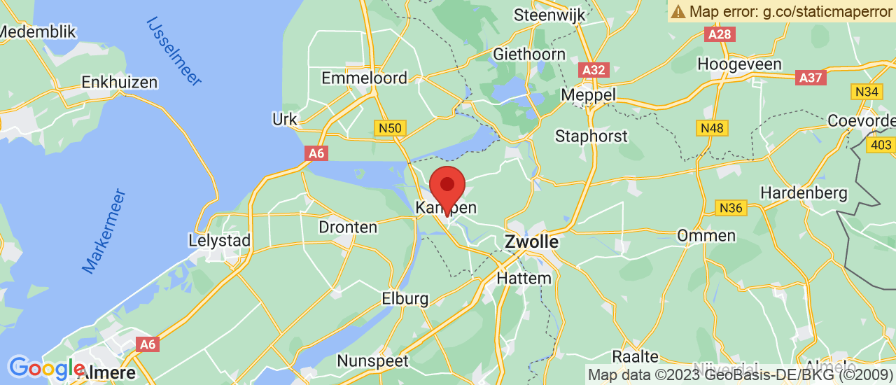 Google maps locatie van Autobedrijf G. Van Winsum B.V.