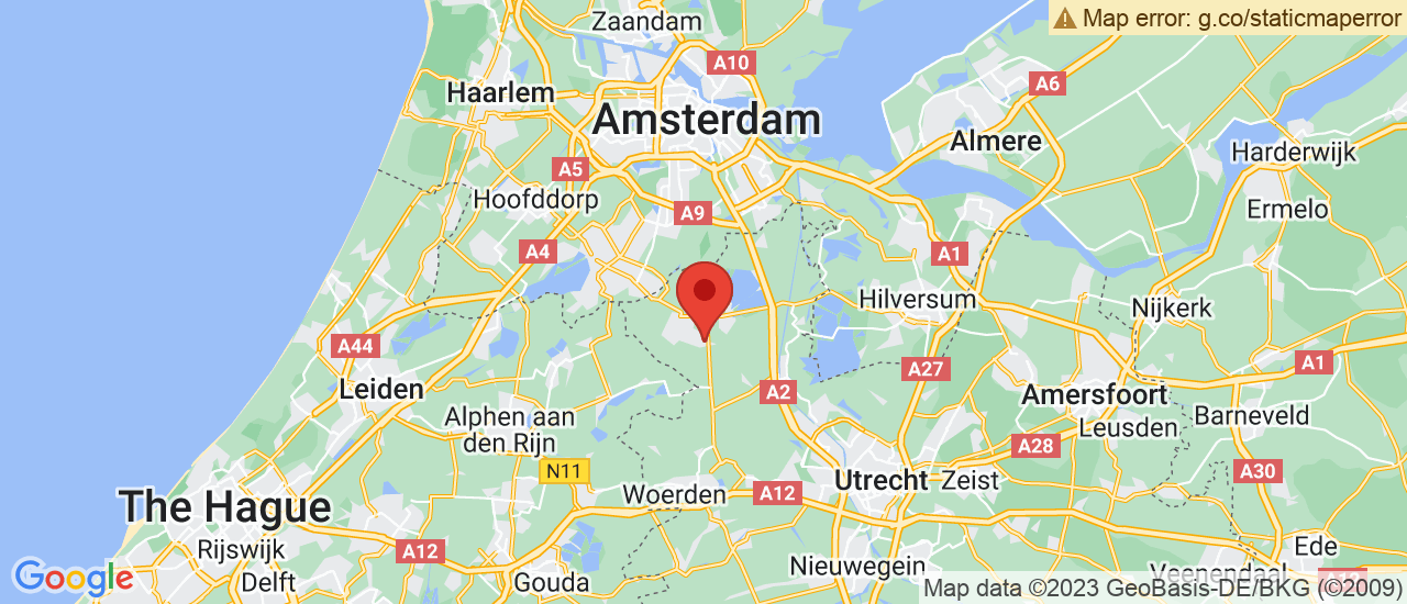 Google maps locatie van Autobedrijf Bouthoorn B.V.