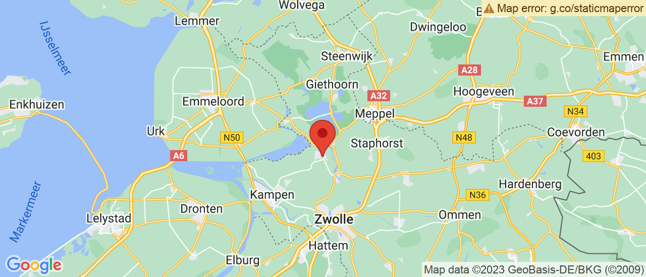 Google maps locatie van Selles Auto's Kamperzeedijk B.V.