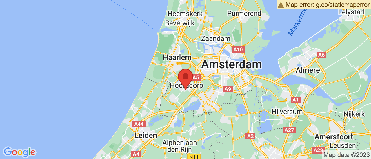 Google maps locatie van Hiltermann Lease B.V.