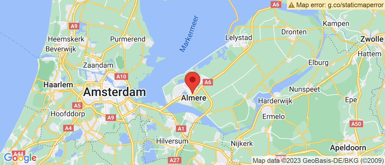 Google maps locatie van Autozaak.nl