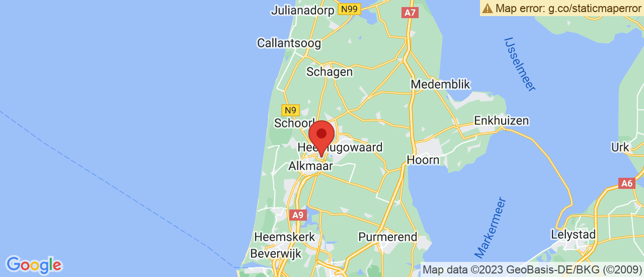 Google maps locatie van Autoplaza Alkmaar B.V.