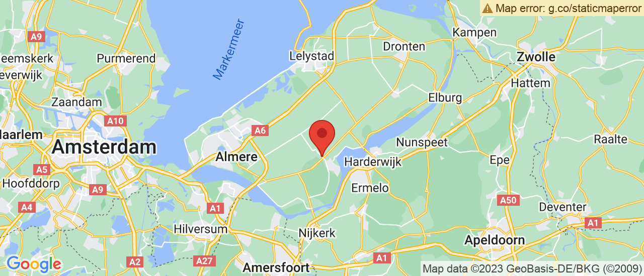 Google maps locatie van Van den Brom Auto's