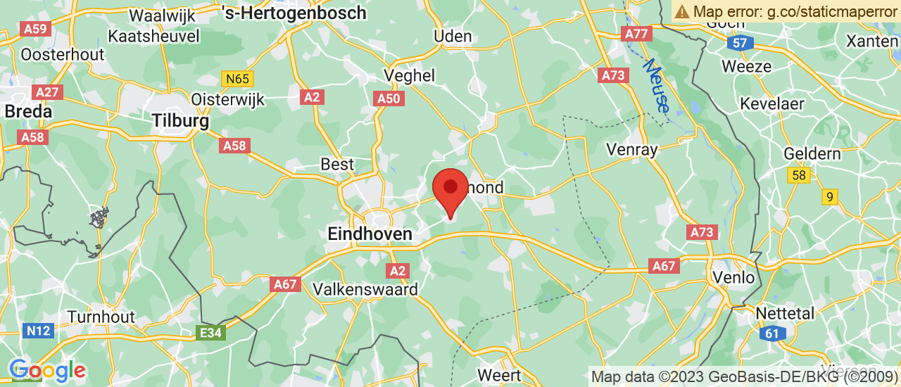 Google maps locatie van Autobedrijf van Vlerken B.V.