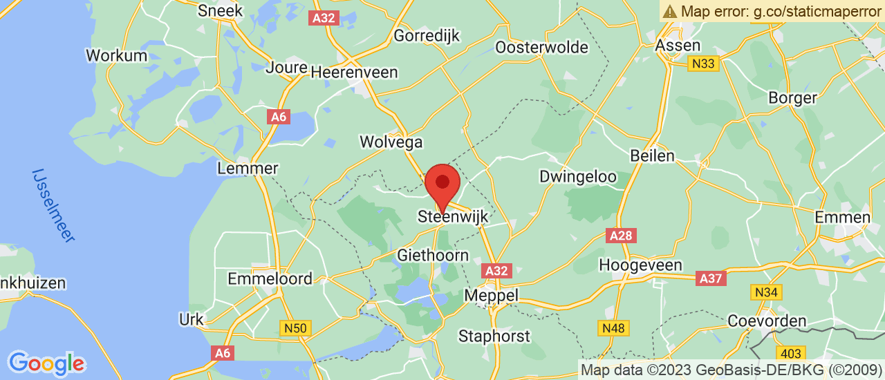 Google maps locatie van Bosch Car Service Martin's Garage