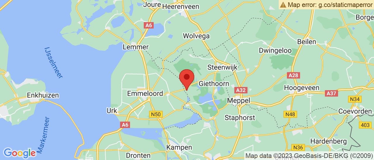 Google maps locatie van Auto Christiaan BV