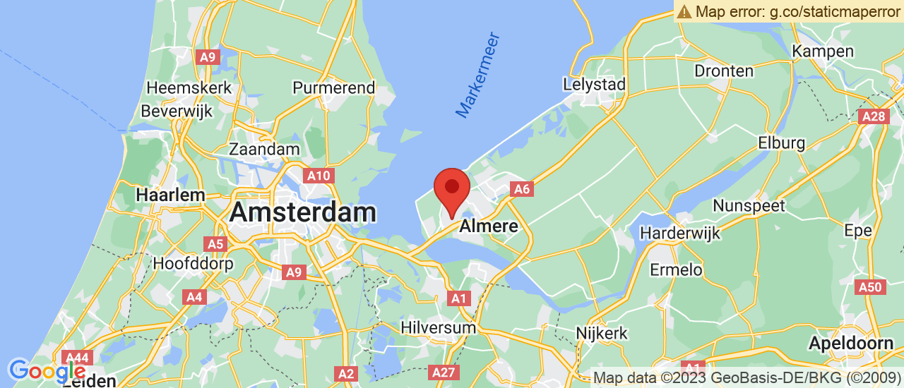 Google maps locatie van Roos Bmw & Mini specialist sinds 2002