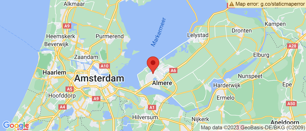 Google maps locatie van Holdinga Automotive
