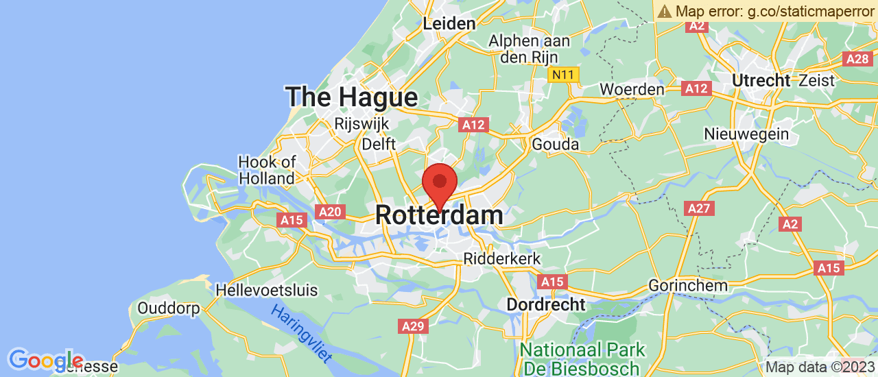 Google maps locatie van Autobedrijf P. Troost & Zn