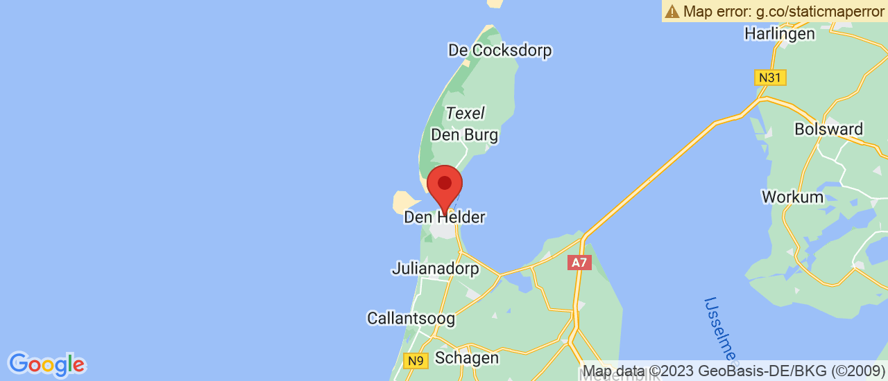 Google maps locatie van Groet Auto