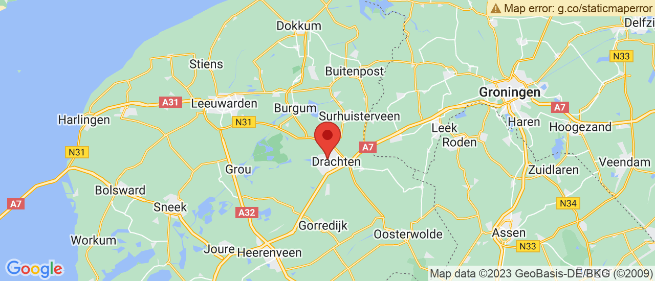 Google maps locatie van Qarnet