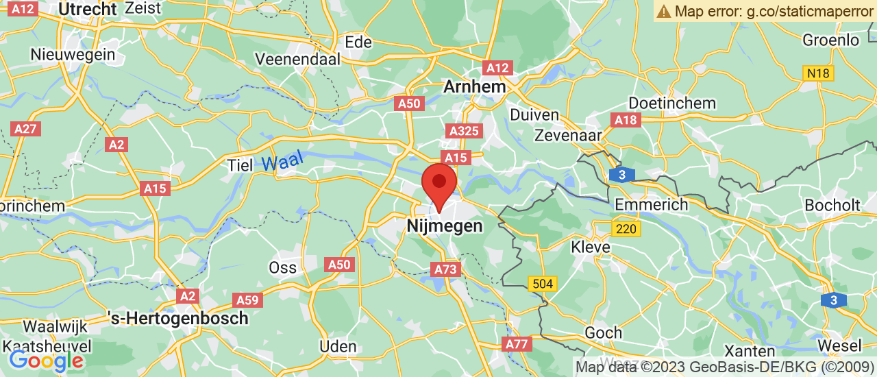 Google maps locatie van Story Nijmegen BMW / MINI
