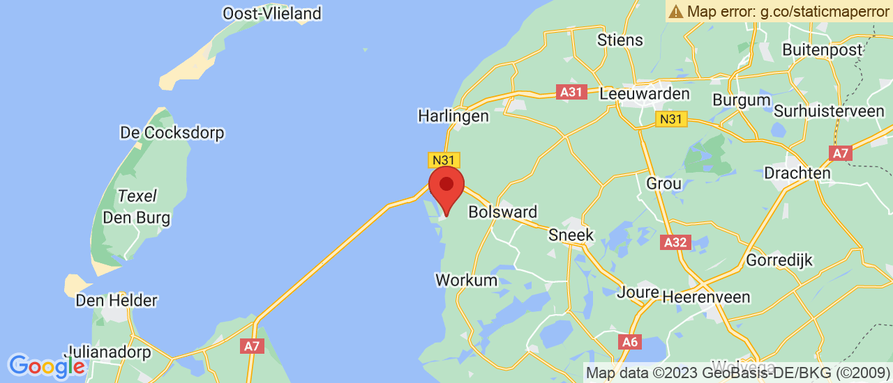 Google maps locatie van Autobedrijf Kamstra