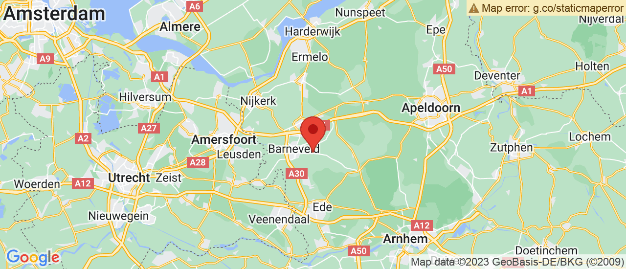 Google maps locatie van Autobedrijf Arissen