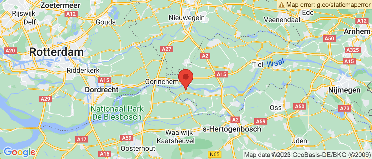 Google maps locatie van Autobedrijf Hobo B.V.