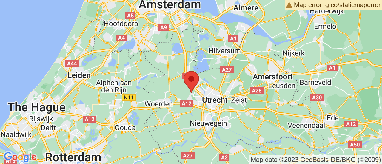 Google maps locatie van van Hees Automobielbedrijf BV