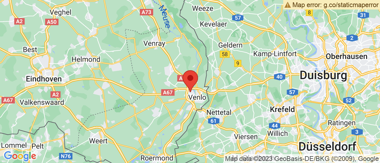 Google maps locatie van Janssens AutoService B.V.