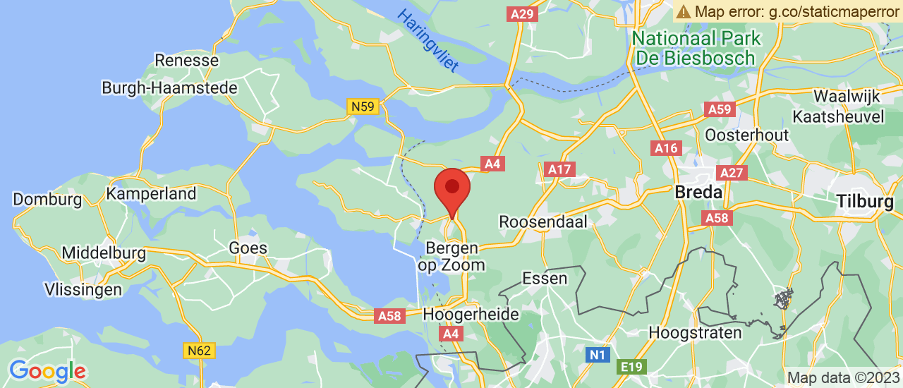 Google maps locatie van VDG Autoservice