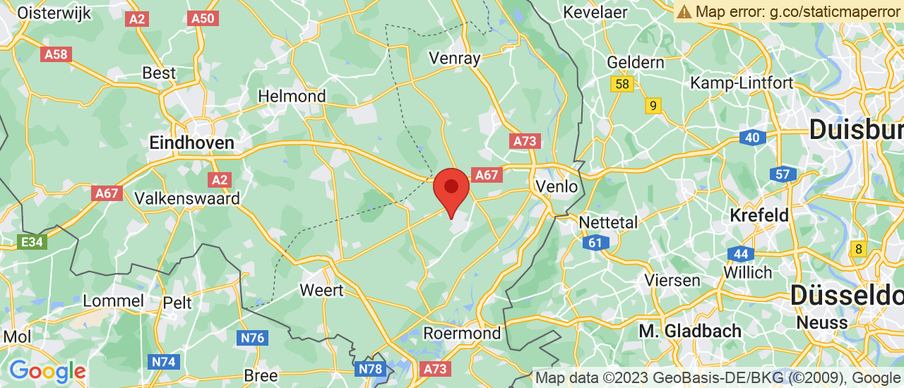 Google maps locatie van 't Meuterke