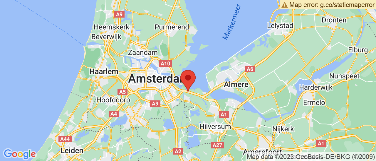 Google maps locatie van Autopark Muiden