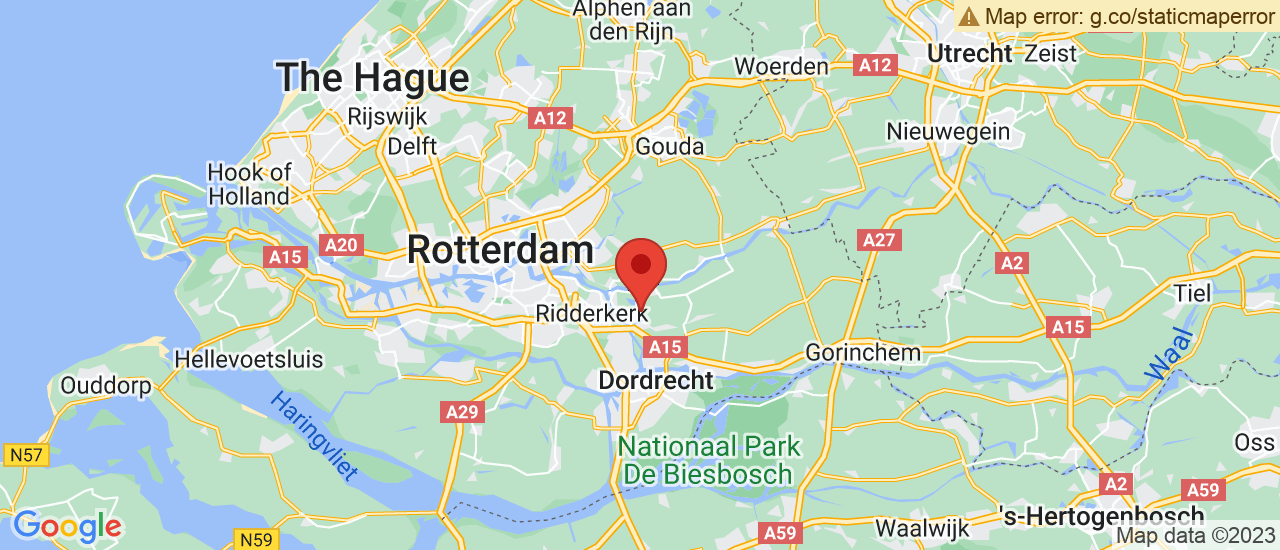 Google maps locatie van Autobedrijf Van Pelt