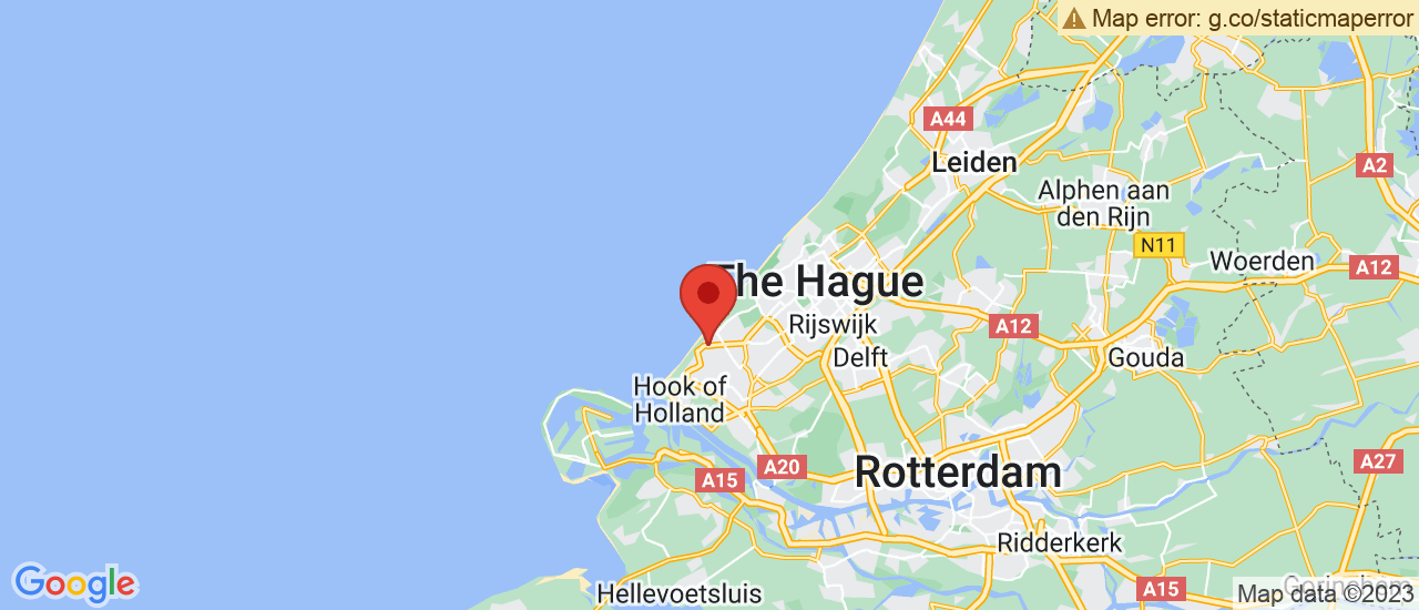 Google maps locatie van Van der Lans Auto's BV